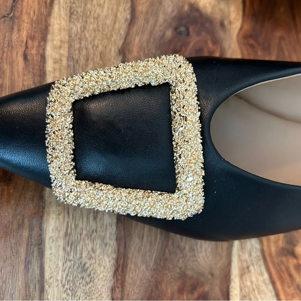 Sam Edelman Black Leather Women's Shoes, Size 7, NWT - Picture 7 of 9
